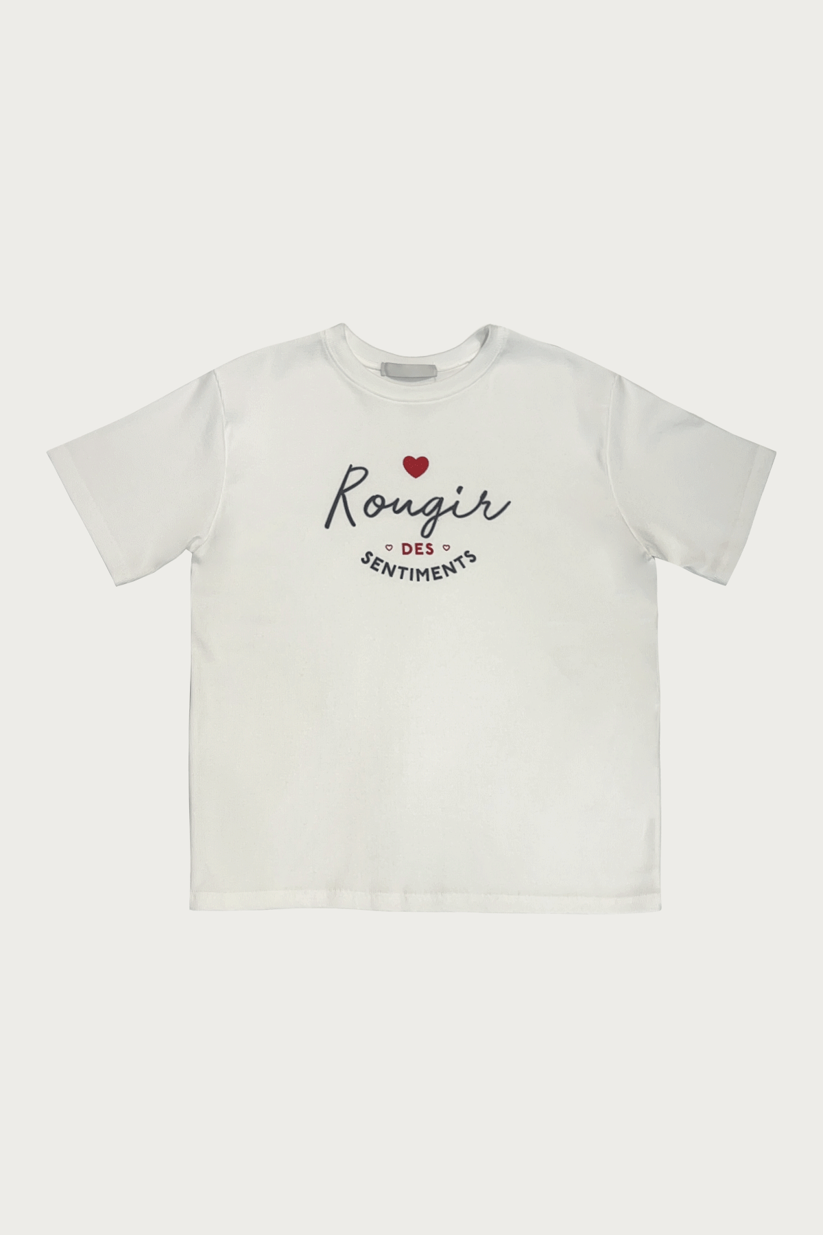 루지에 로맨틱 하트 티셔츠